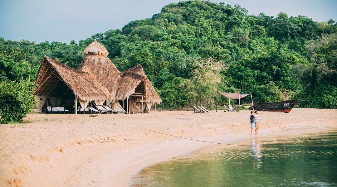 Greystoke Mahale, on the shore of Lake Tanganyika