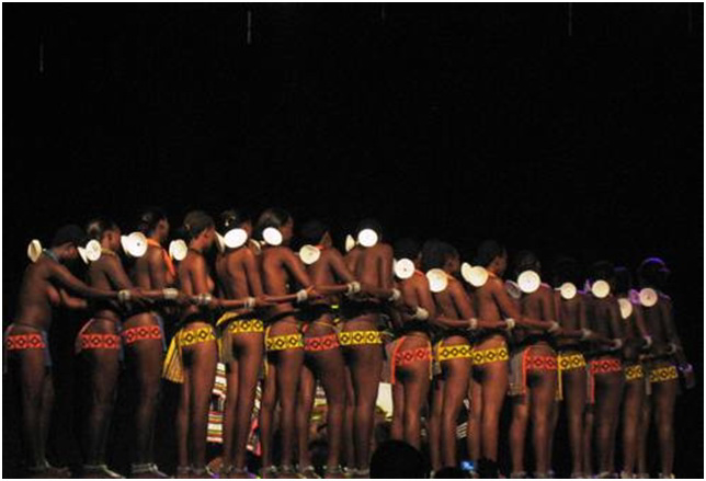 The Domba, a Venda cultural dance